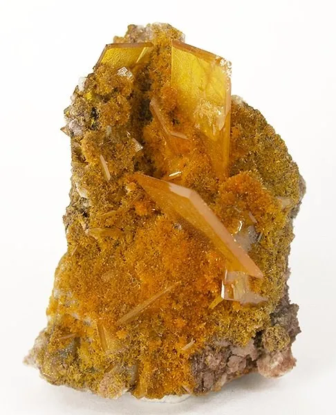 Wulfenite, Mimetite image