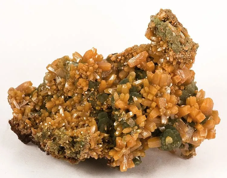 Wulfenite, Mimetite image