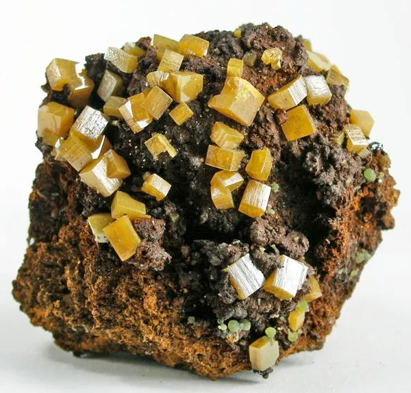 Wulfenite, Mimetite image