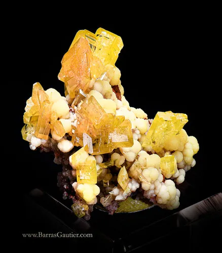 Wulfenite - Mimetite - image 2