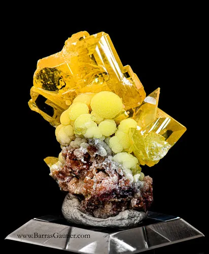 Wulfenite Mimetite image