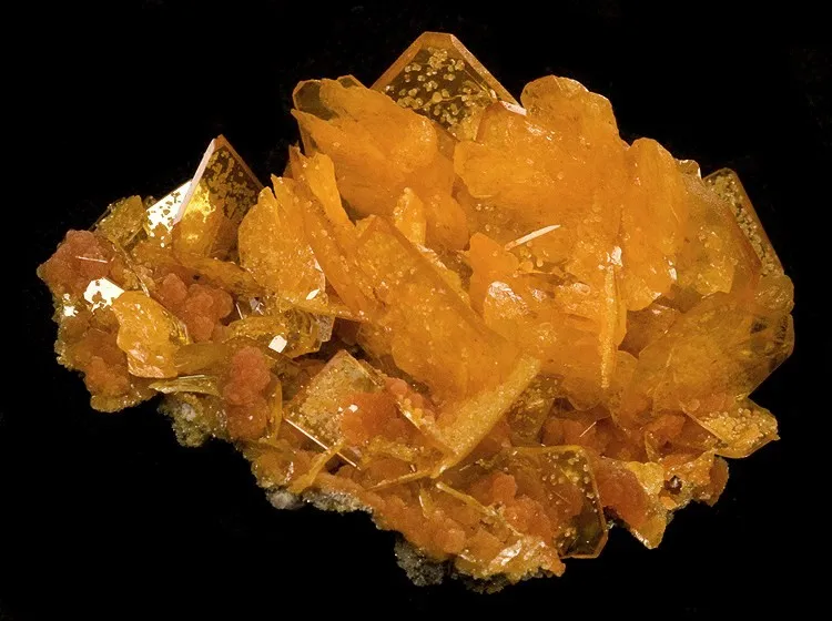Wulfenite, Mimetite image