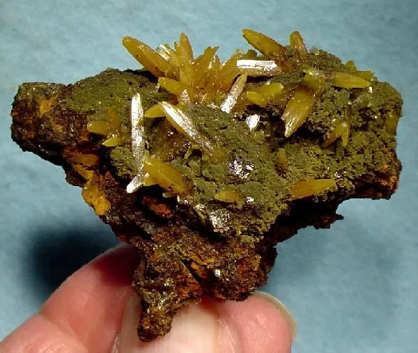 Wulfenite, Mimetite image