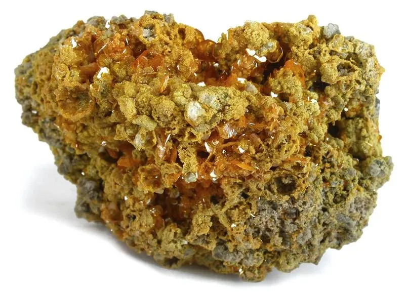 Wulfenite, Mimetite image