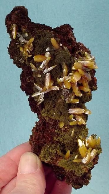 Wulfenite, Mimetite image
