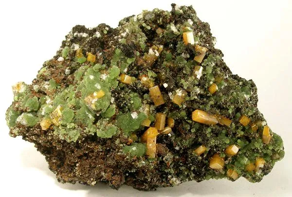 Wulfenite, Mimetite image