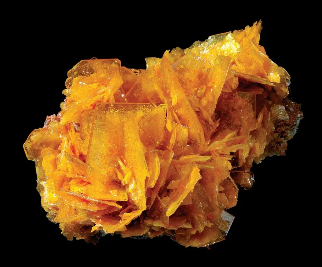 Wulfenite, Mimetite image