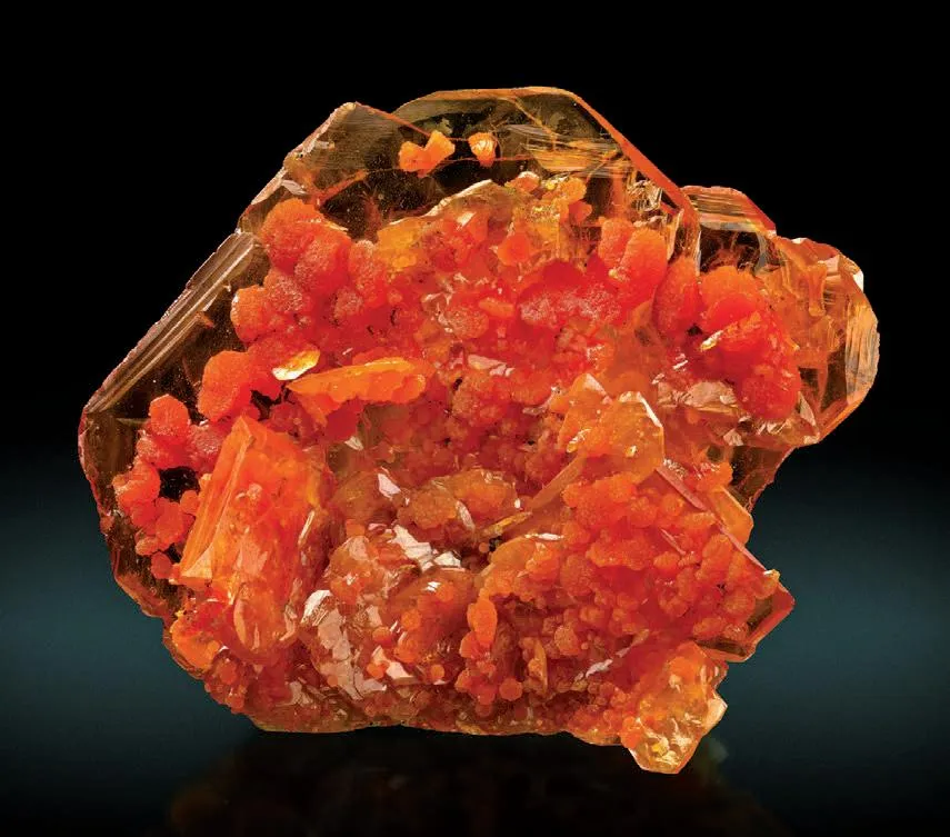 Wulfenite, Mimetite image