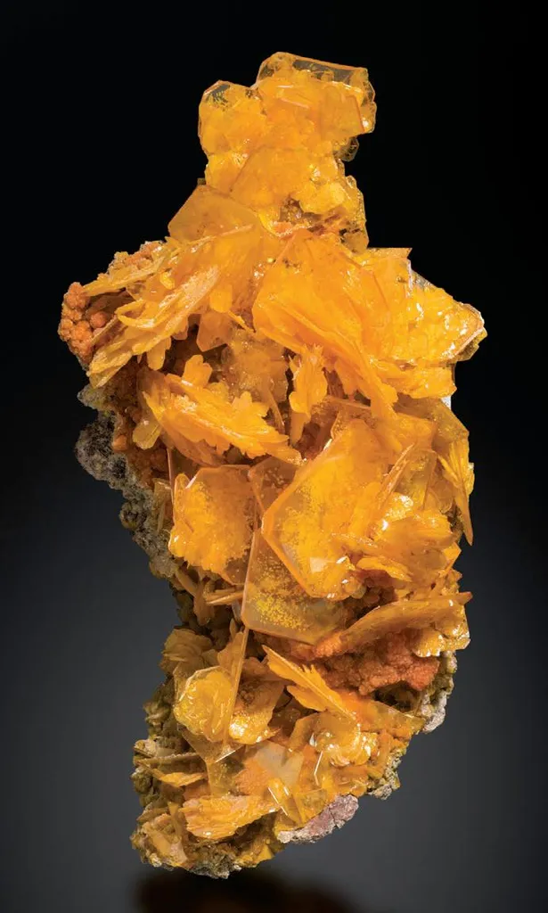 Wulfenite, Mimetite image