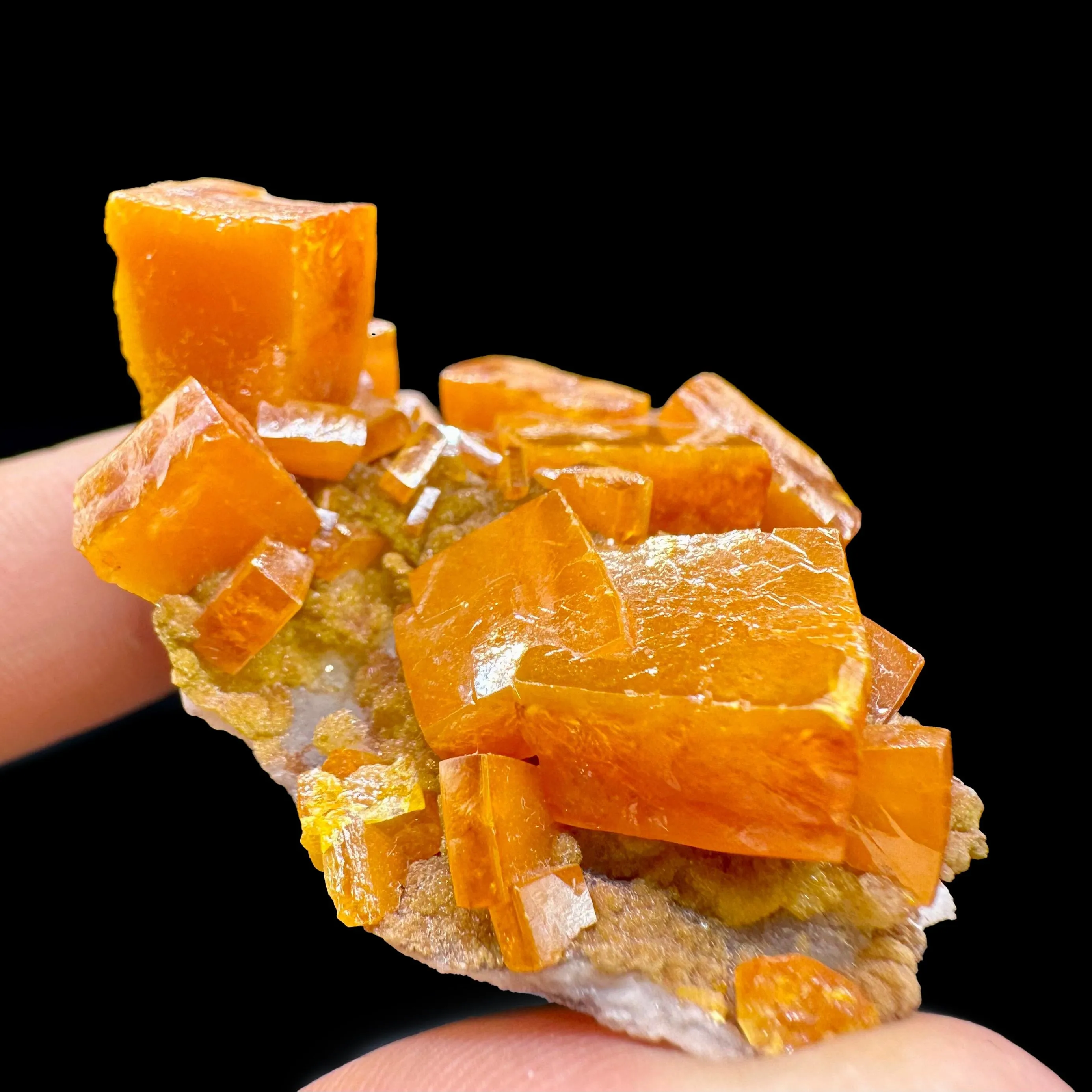 Wulfenite Natural Mineral Specimen - image 2