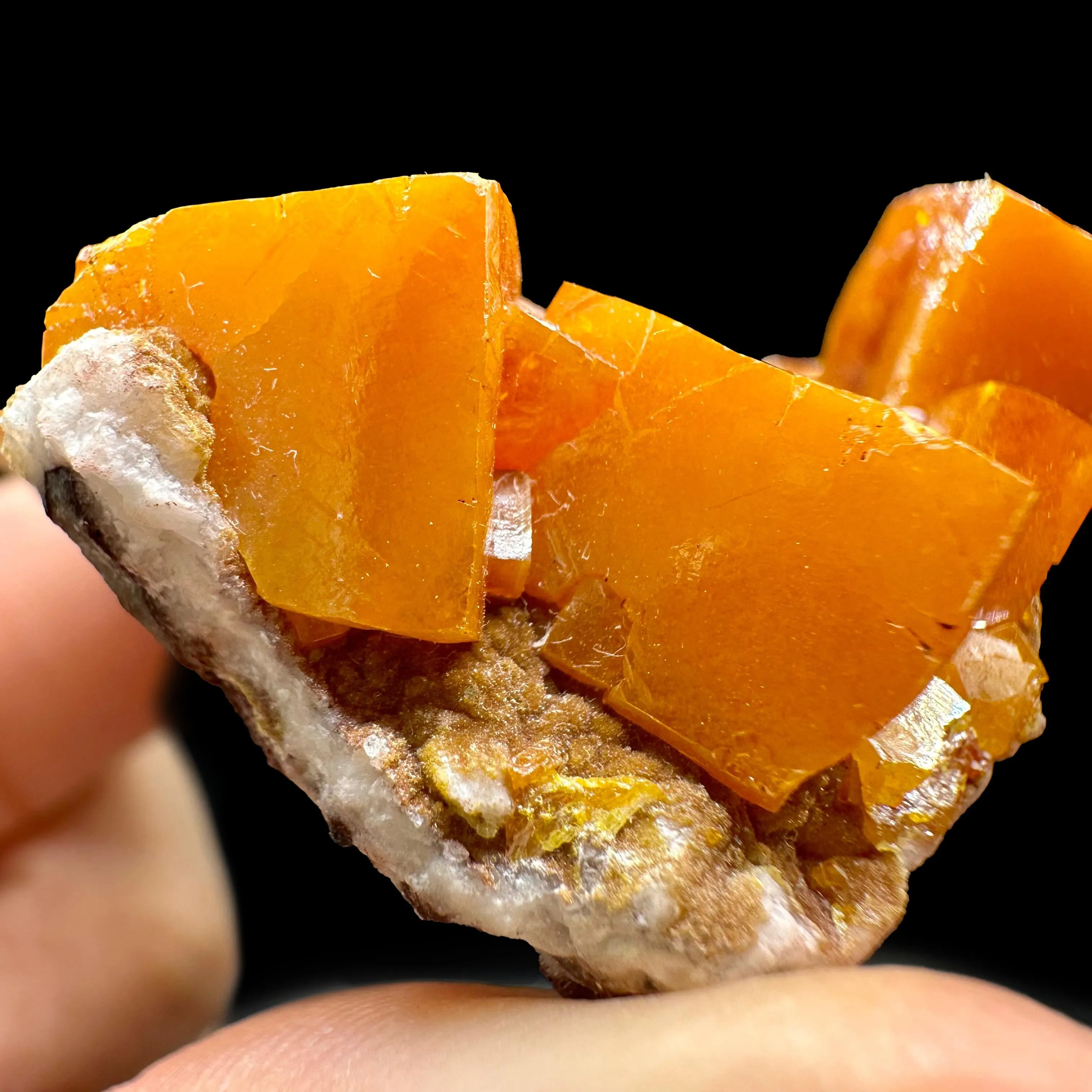 Wulfenite Natural Mineral Specimen - image 4