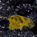 Wulfenite on Azurite - image 4