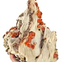 Wulfenite on Baryte - image 5