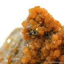 Wulfenite on Baryte - image 2