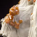 Wulfenite on Baryte - image 2