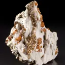 Wulfenite on Baryte - image 4