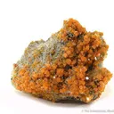 Wulfenite on Baryte - image 1