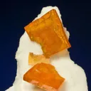 Wulfenite on Calcite - image 3