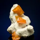 Wulfenite on Calcite - image 2