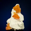 Wulfenite on Calcite - image 4