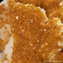 Wulfenite on Calcite - image 3