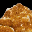 Wulfenite on Calcite - image 2