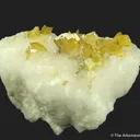 Wulfenite on Calcite (fluorescent) - image 6