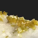 Wulfenite on Calcite (fluorescent) - image 12