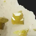 Wulfenite on Calcite (fluorescent) - image 14