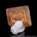 Wulfenite on Dolomite - image 1