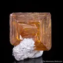 Wulfenite on Dolomite - image 4
