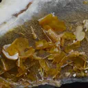 Wulfenite on hemimorphite - 292 grams - Mexico - image 2