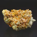 Wulfenite on Willemite - image 1