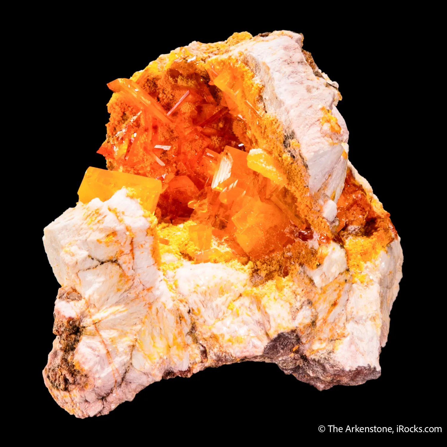 Wulfenite "pocket" - image 7