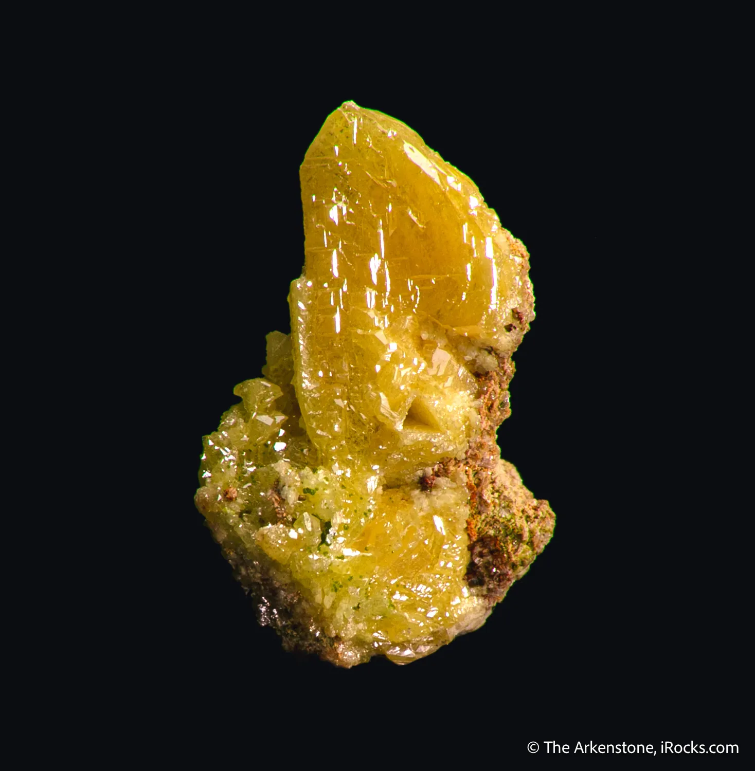 Wulfenite ps. Anglesite - image 4