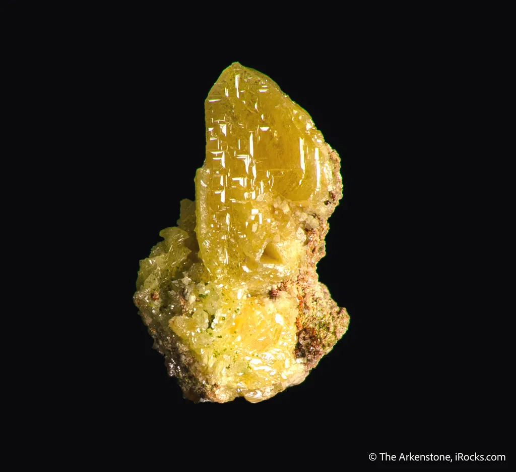 Wulfenite ps. Anglesite - image 5
