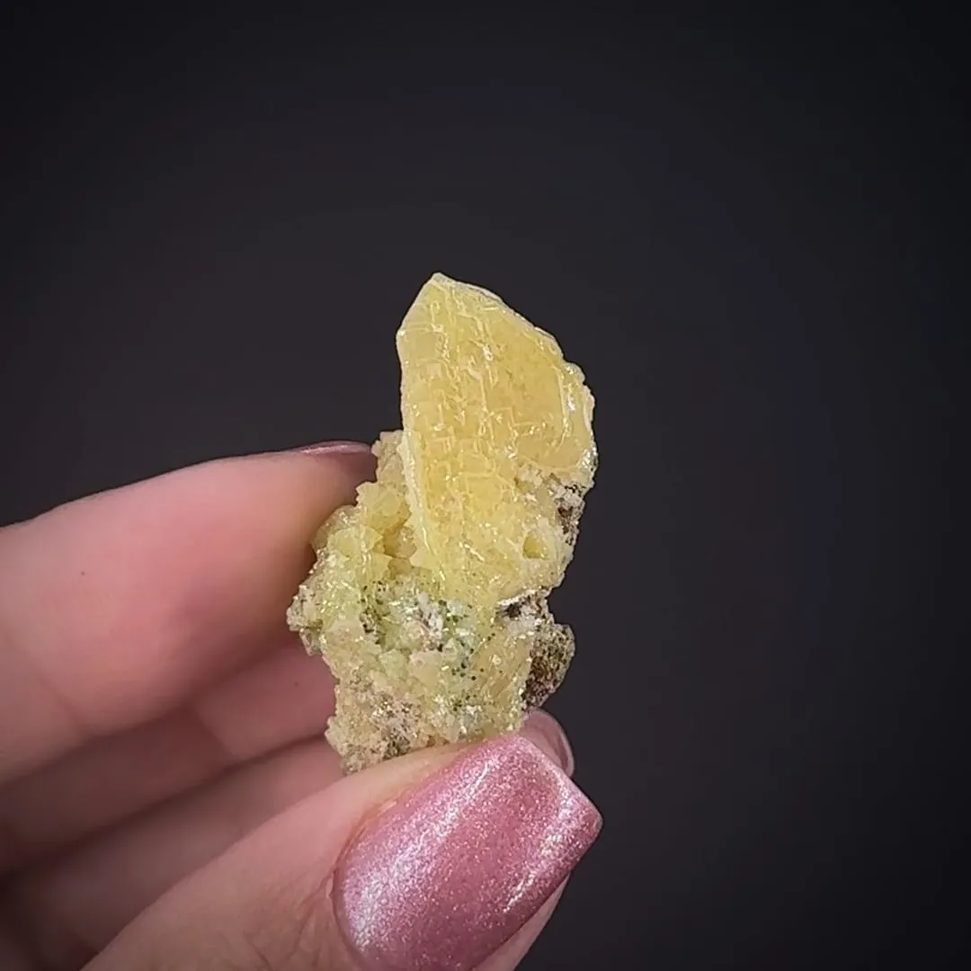 Wulfenite ps. Anglesite - image 2