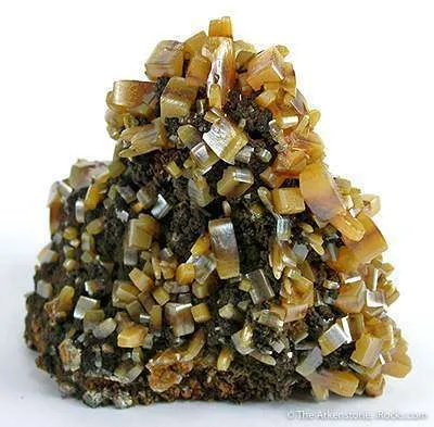 Wulfenite (Pseudocubic) image