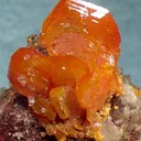 Wulfenite, Quartz - image 2