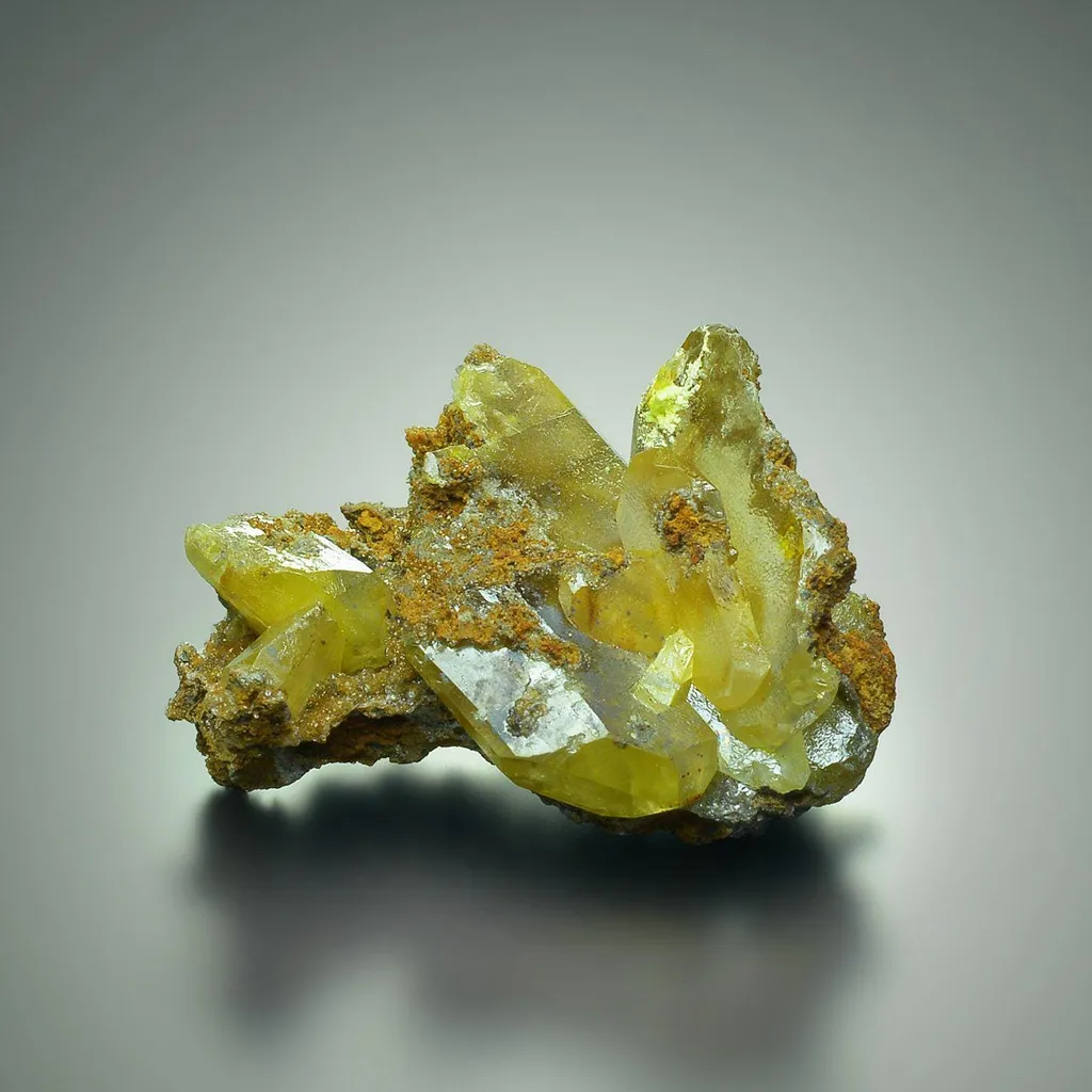 Wulfenite, Quartz & Mimetite - image 3