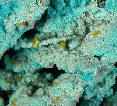 Wulfenite, Rosasite - image 2