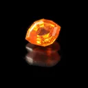 Wulfenite (rough and cut set) - image 2