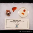 Wulfenite (Rough & Cut set) - image 4