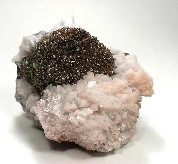 Wulfenite, Tennantite, Dolomite image