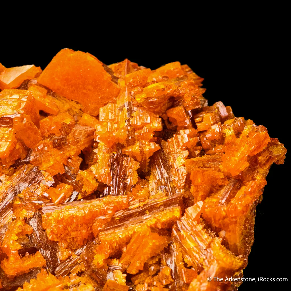 Wulfenite (twinned) - image 6