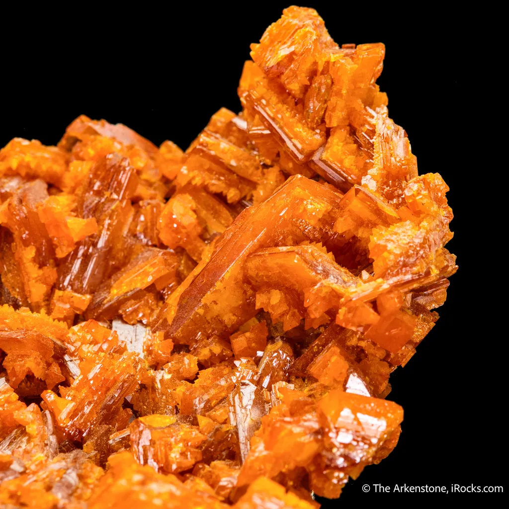 Wulfenite (twinned) image