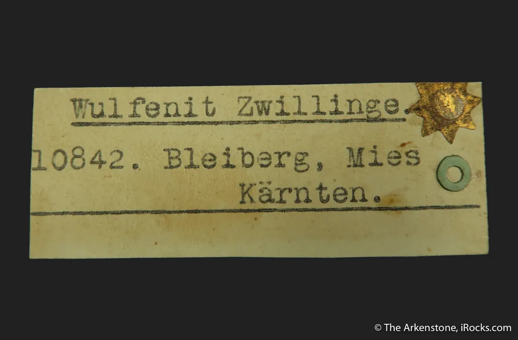 Wulfenite (Type Locality !) - image 4