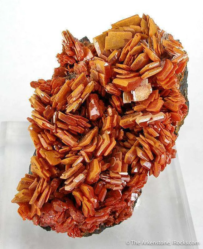 Wulfenite (Unique Habit!) image