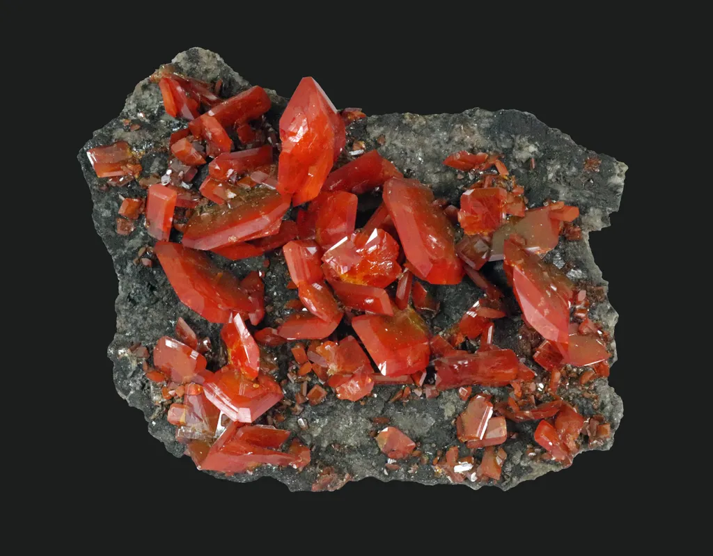 Wulfenite, USA, Arizona, Red Cloud Mine image