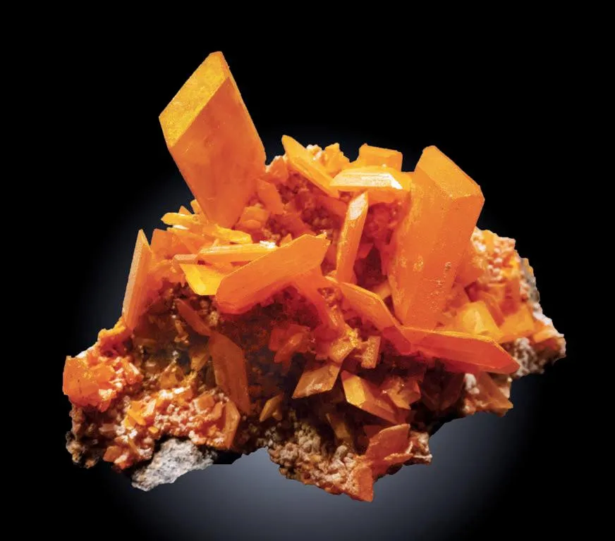 Wulfenite, Vanadinite image
